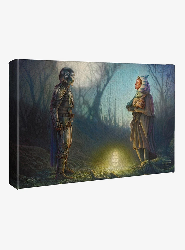 Star Wars The Mandalorian Connection Gallery Wrapped Canvas