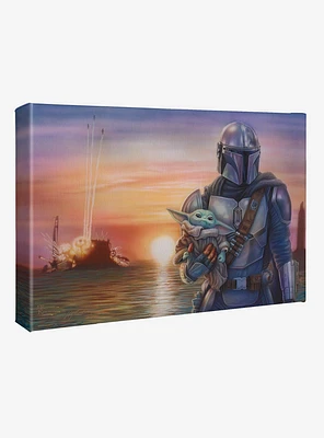 Star Wars The Mandalorian A New Direction Gallery Wrapped Canvas