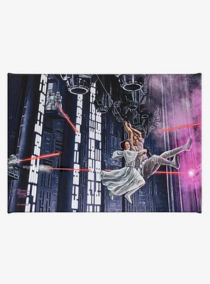 Star Wars On The Run Gallery Wrapped Canvas