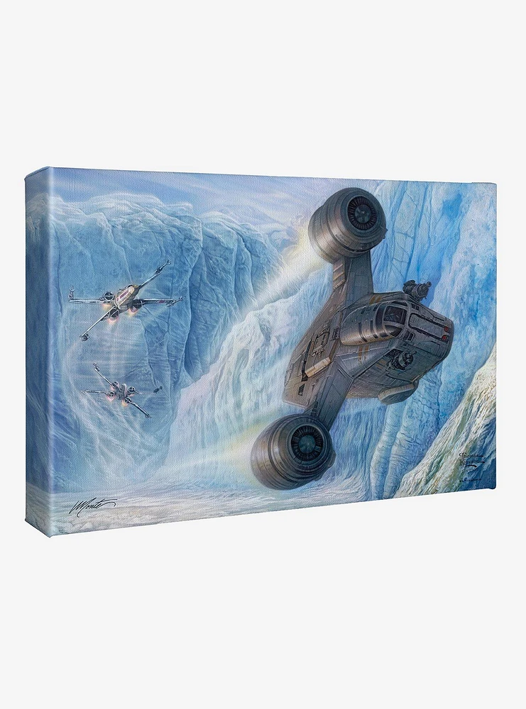 Star Wars The Mandalorian Cold Pursuit Gallery Wrapped Canvas