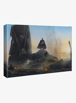 Star Wars The Mandalorian Undeterred Gallery Wrapped Canvas