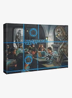 Star Wars The Mandalorian Getting Schooled Gallery Wrapped Canvas