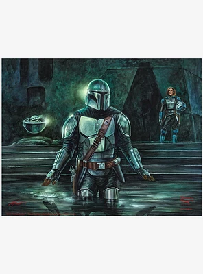 Star Wars The Mandalorian This Is The Way Art Print