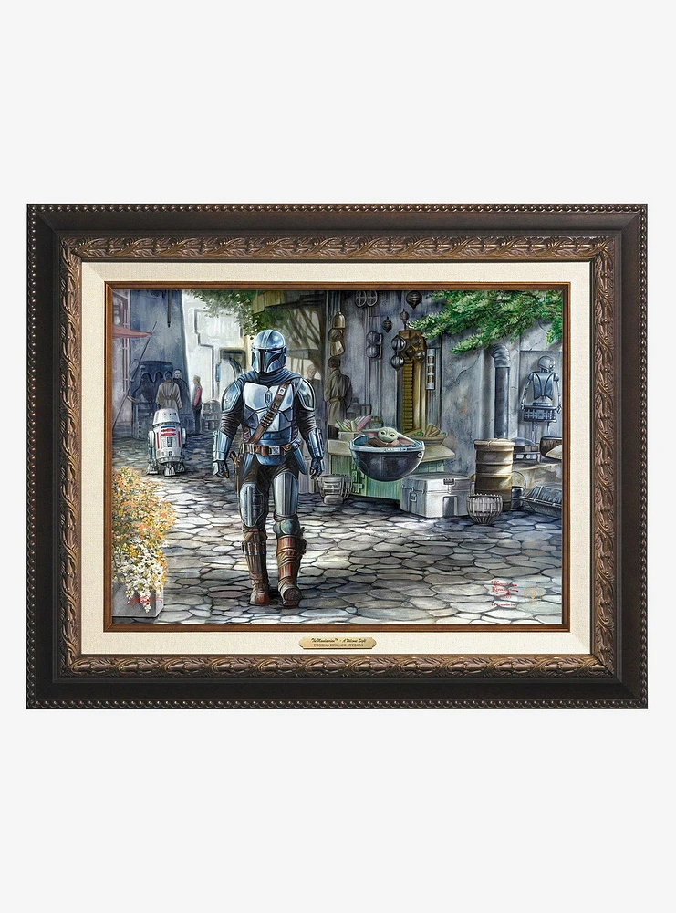 Star Wars The Mandalorian A Welcome Sight Canvas Classics