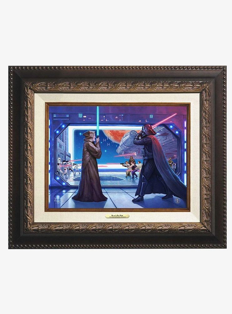 Star Wars Obi-Wan Kenobi Final Battle Canvas Classics