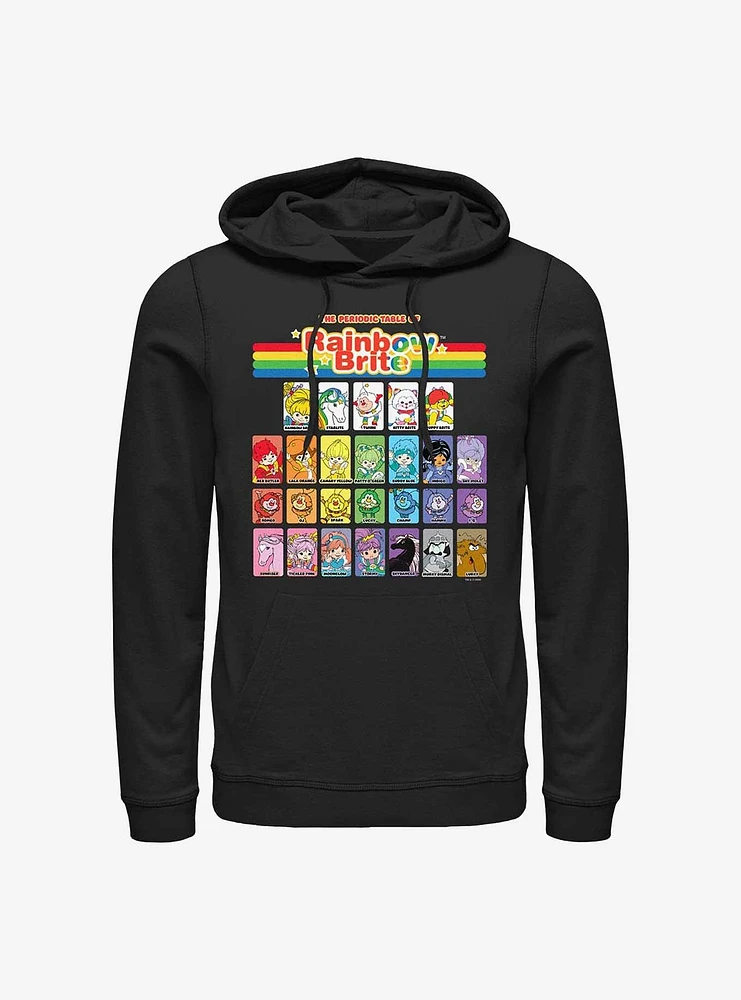 Rainbow Brite Table Of Color Hoodie