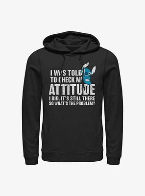 Disney Lilo & Stitch Attitude Check Hoodie