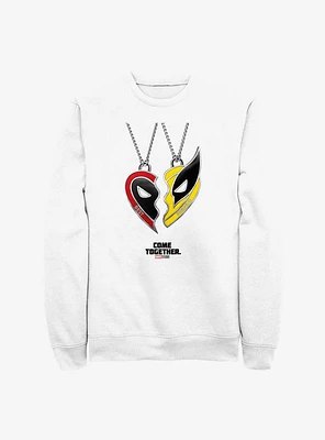 Deadpool 3 Best Friend Necklace Sweatshirt