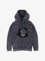 Marvel Fantastic Four Doom Face Mineral Wash Hoodie