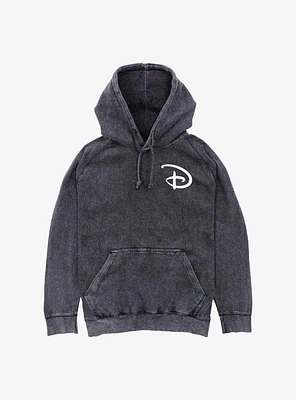 Disney D Pocket Mineral Wash Hoodie