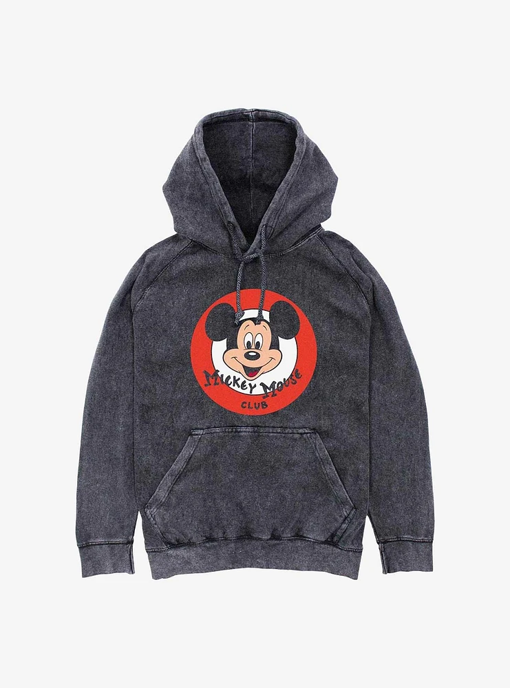 Disney Mickey Mouse Club Mineral Wash Hoodie