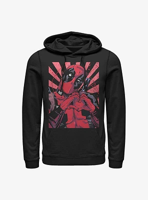 Marvel Deadpool Heart Hands Hoodie