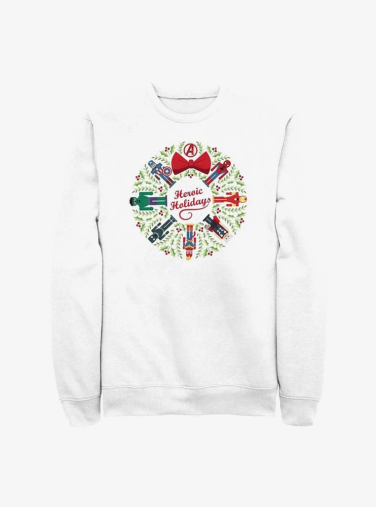 Marvel Heroic Holidays Avengers Sweatshirt