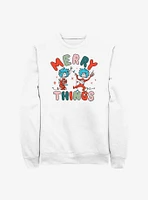 Dr Seuss Merry Things Sweatshirt