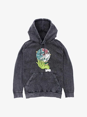 Dr Seuss Snowglobe Mineral Wash Hoodie