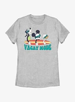 Disney Mickey Mouse Vacay Mode Pals Womens T-Shirt