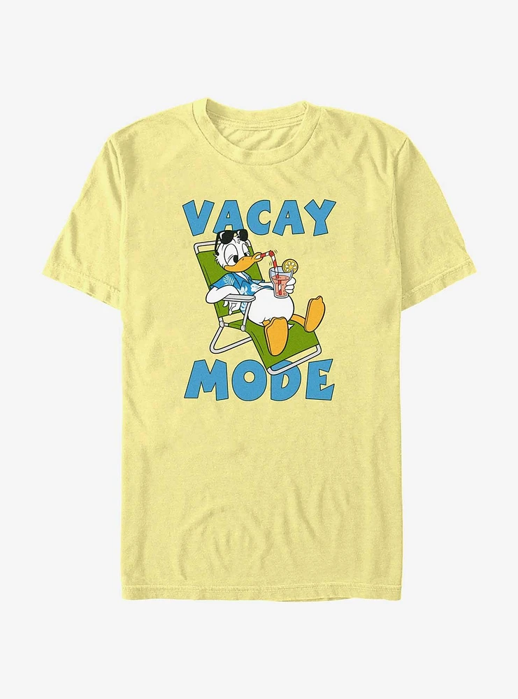 Disney Mickey Mouse Donald Vacay Mode T-Shirt