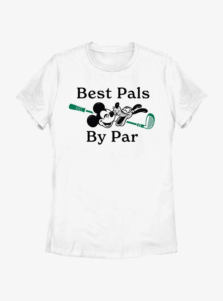 Disney Mickey Mouse Best Pals By Par Womens T-Shirt