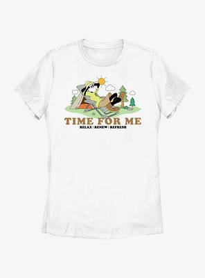 Disney Mickey Mouse Time For Me Womens T-Shirt