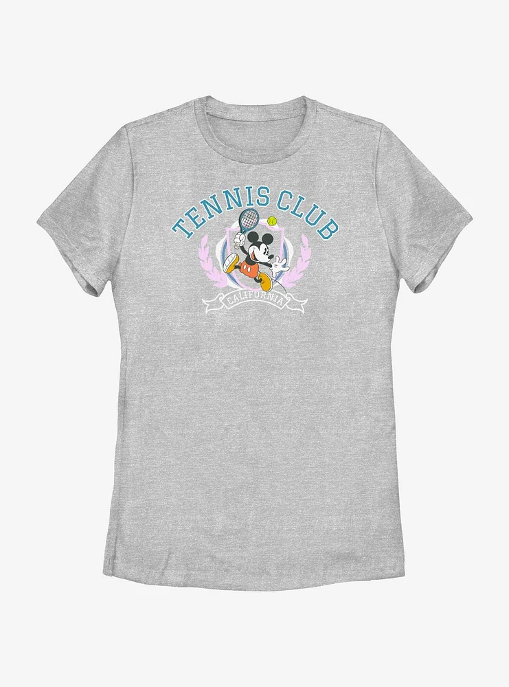 Disney Mickey Mouse Tennis Womens T-Shirt