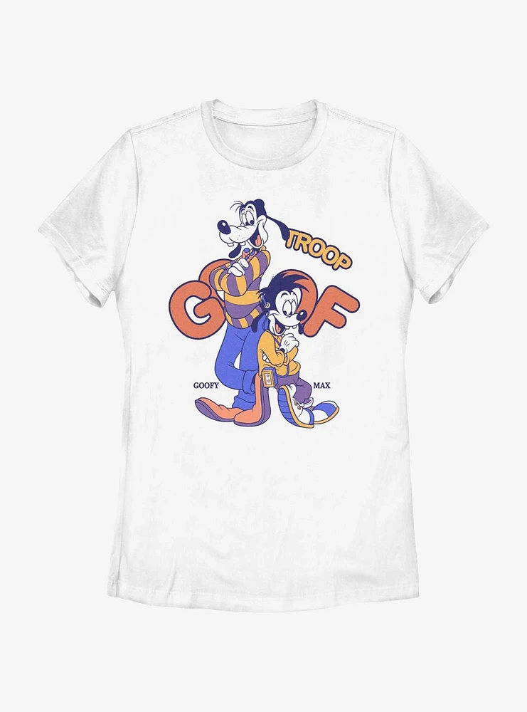 Disney Goofy Goof Troop Duo Womens T-Shirt