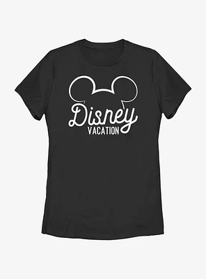 Disney Mickey Mouse Vacation Ears Womens T-Shirt