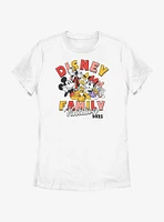 Disney Mickey Mouse Fam Vacay 2025 Womens T-Shirt