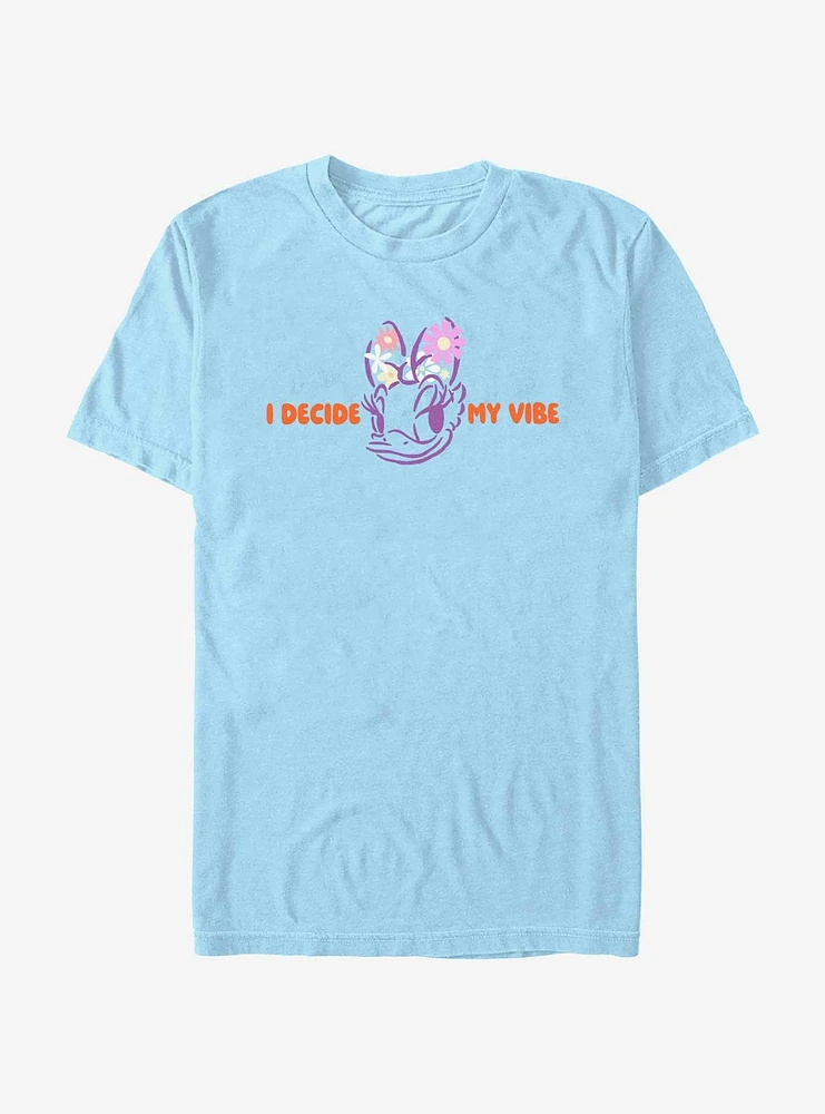 Disney Mickey Mouse I Decide My Vibe Daisy T-Shirt