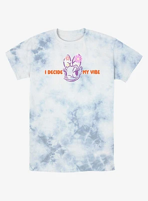 Disney Mickey Mouse I Decide My Vibe Daisy Tie-Dye T-Shirt