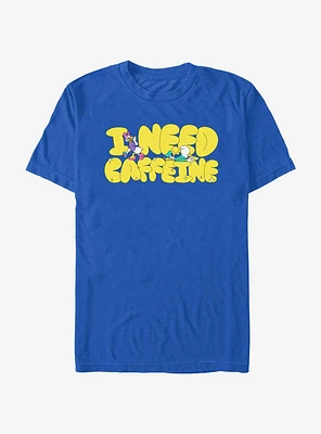 Disney Mickey Mouse I Need Caffeine T-Shirt