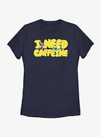 Disney Mickey Mouse I Need Caffeine Womens T-Shirt