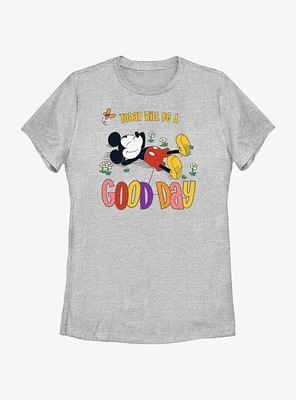 Disney Mickey Mouse Will Be A Good Day Womens T-Shirt