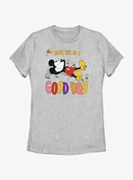 Disney Mickey Mouse Will Be A Good Day Womens T-Shirt