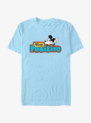 Disney Mickey Mouse Stay Positive T-Shirt