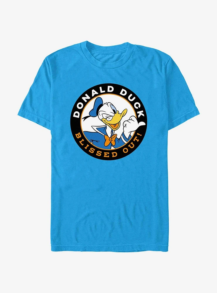 Disney Mickey Mouse Donald Duck Blissed Out T-Shirt