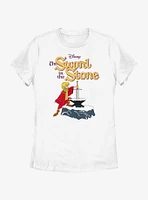 Disney the Sword Stone Pulling Womens T-Shirt