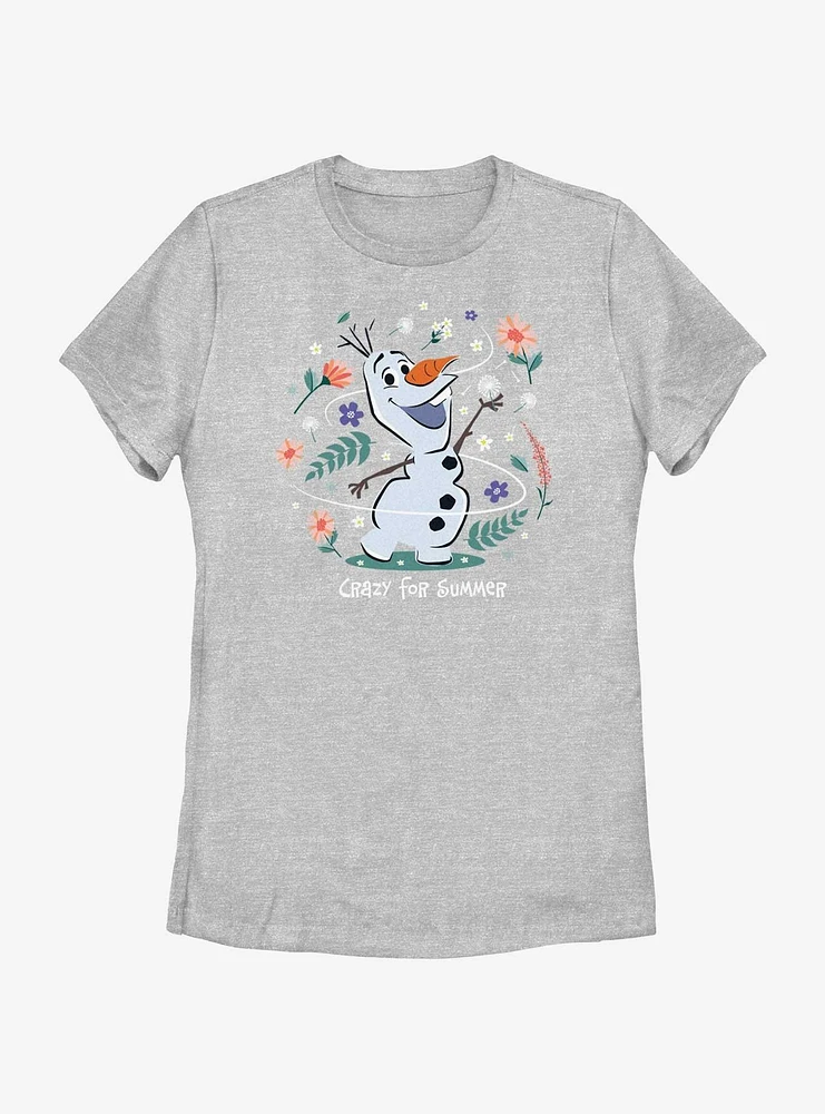 Disney Frozen Crazy For Summer Womens T-Shirt