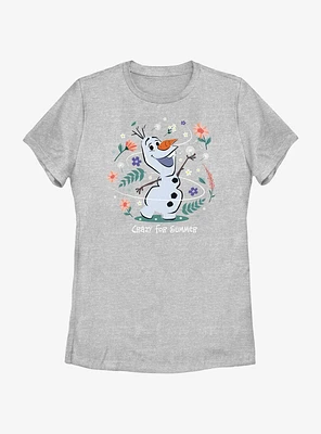 Disney Frozen Crazy For Summer Womens T-Shirt