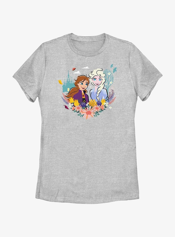 Disney Frozen 2 Sisters Together Womens T-Shirt