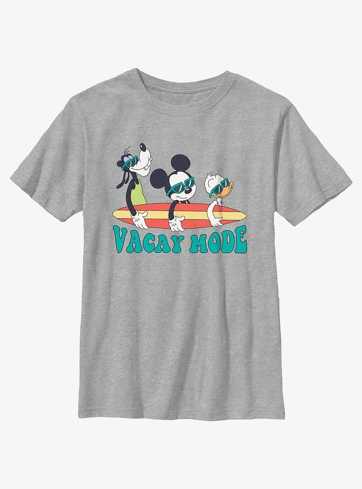 Disney Mickey Mouse Vacay Mode Pals Youth T-Shirt