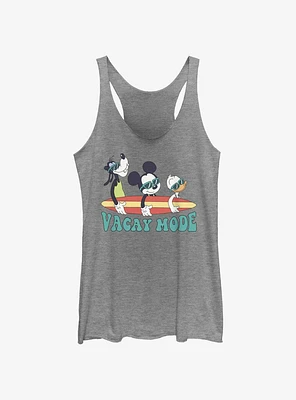 Disney Mickey Mouse Vacay Mode Pals Womens Tank