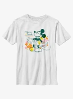 Disney Mickey Mouse Take A Break Youth T-Shirt