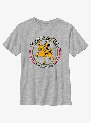 Disney Mickey Mouse With Horse Youth T-Shirt