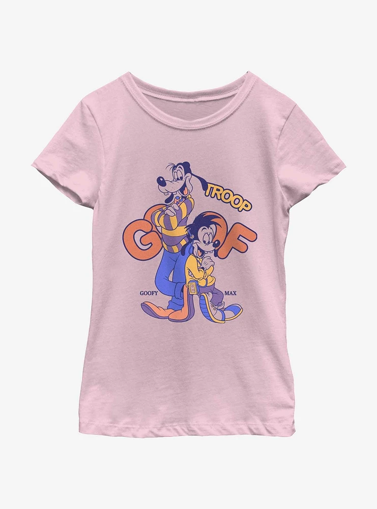 Disney Goofy Goof Troop Duo Youth Girls T-Shirt