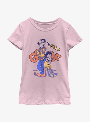 Disney Goofy Goof Troop Duo Youth Girls T-Shirt