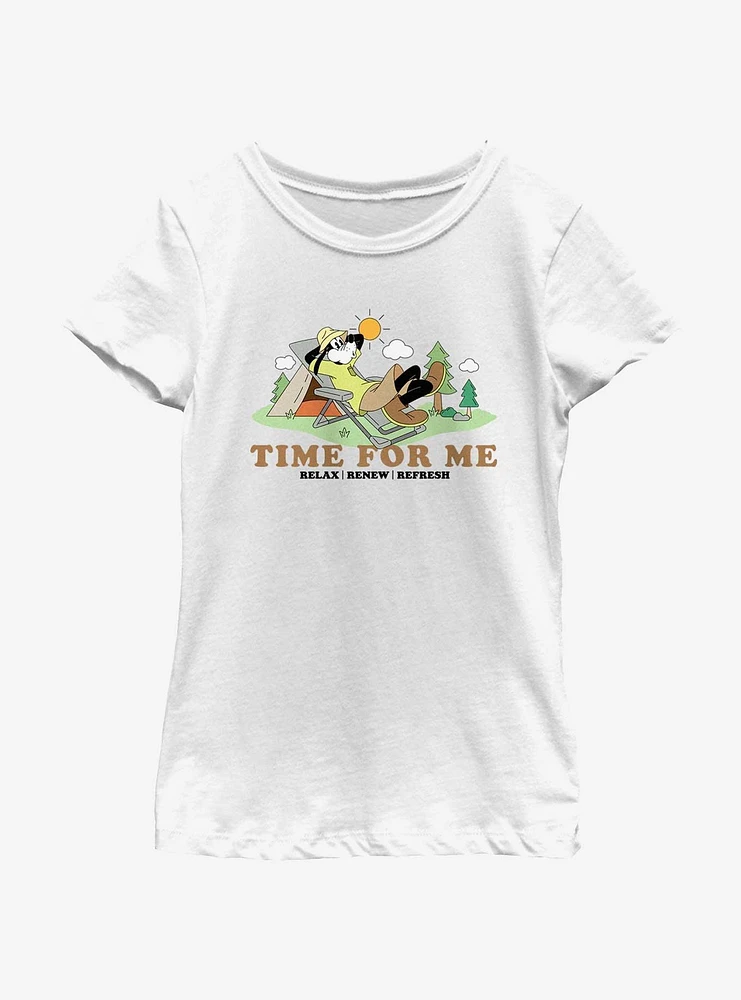 Disney Mickey Mouse Time For Me Youth Girls T-Shirt