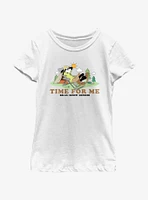 Disney Mickey Mouse Time For Me Youth Girls T-Shirt