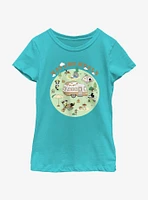 Disney Mickey Mouse Nature Heals Camp Youth Girls T-Shirt