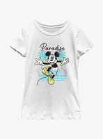 Disney Mickey Mouse Paradise Youth Girls T-Shirt