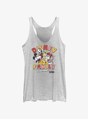 Disney Mickey Mouse Fam Vacay 2025 Womens Tank